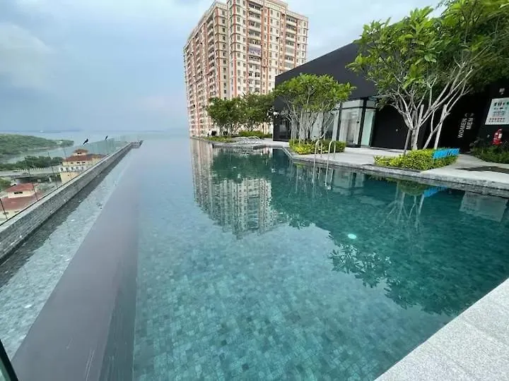 Breezy Urban 6Pax Seaview Infinitypool Georgetown Lejlighed