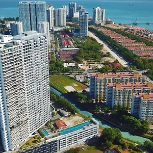 Seaview Water Purify Cozy Comfortable For Short & Long In The Landmark By Katana Apartment